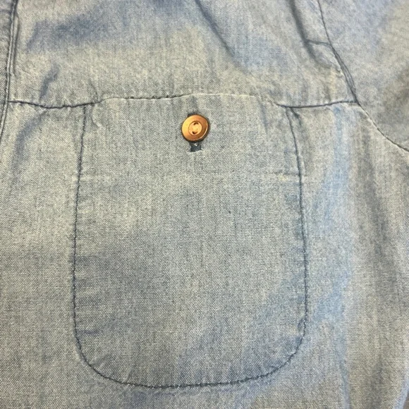 Girls Carter’s Jean Button Shirt and Pants Outfit Size 6 - Picture 6 of 12